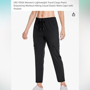 Crz Yoga Lightweight Travel Cargo Pants